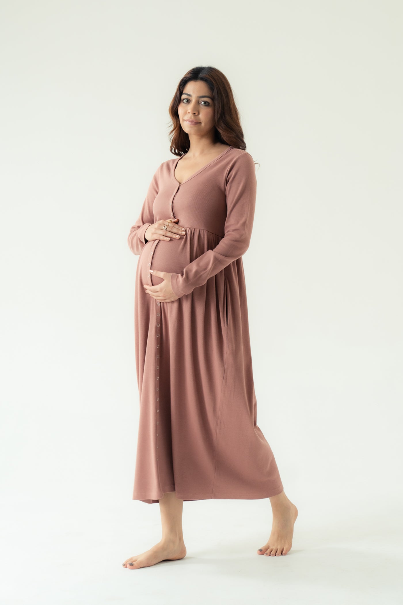 Soft Ribbed Dress