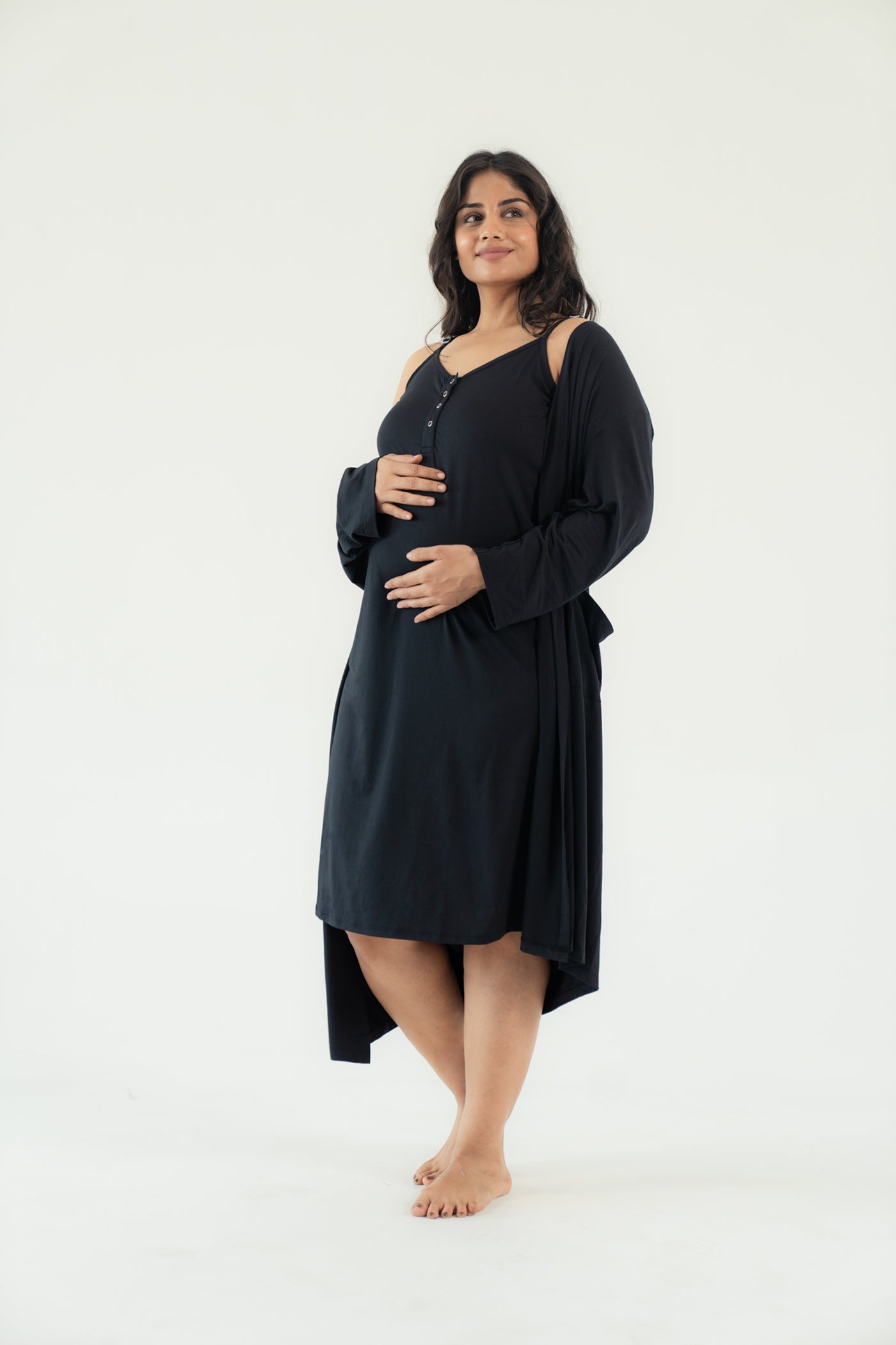 Streachy Ease Set Black (2-Piece)